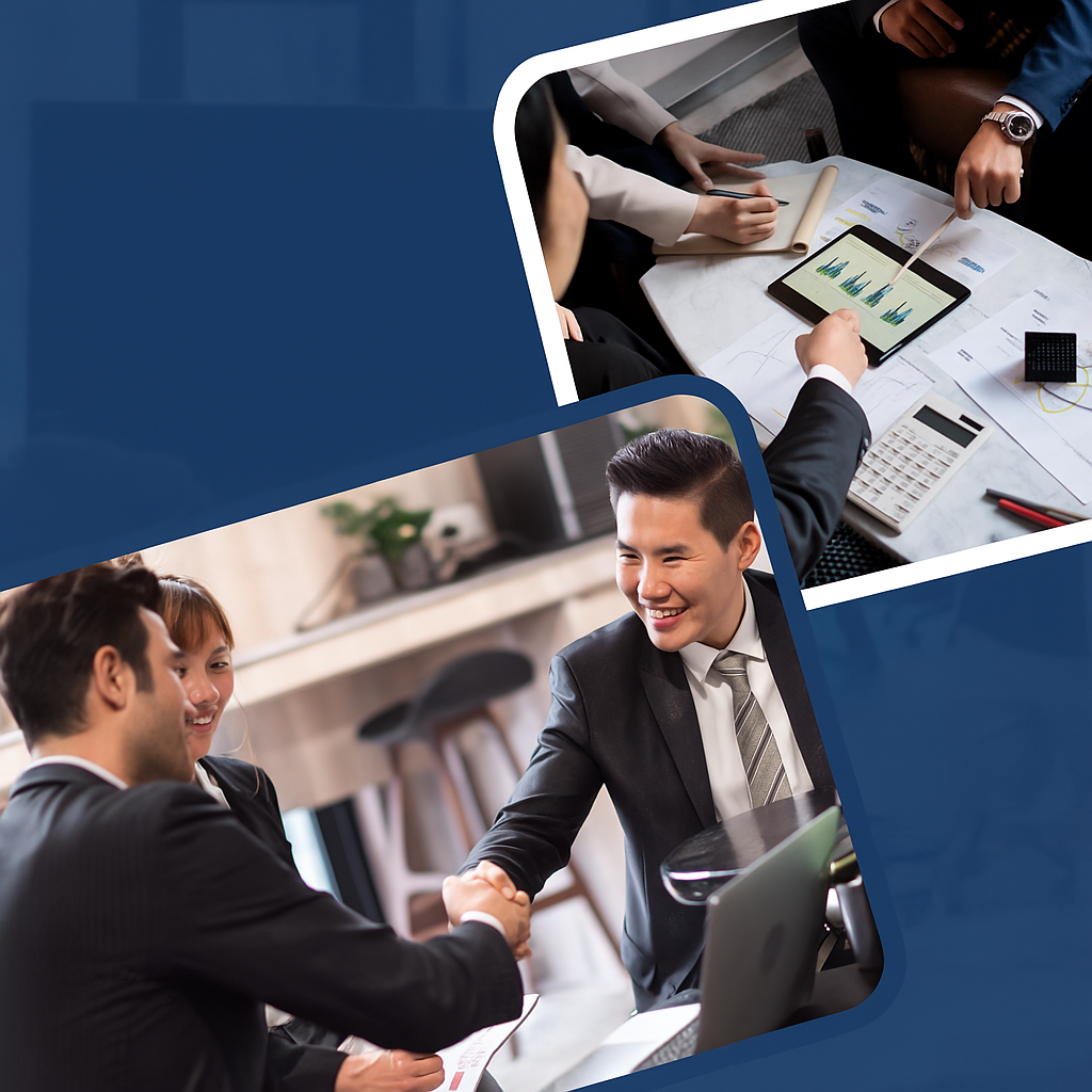 Partners collaborating at Mandala