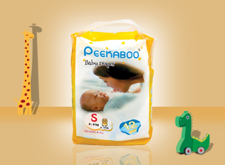 Small Size Peakaboo Diapar