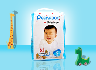 XL Size Peakaboo Diapar