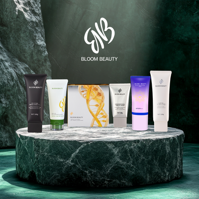 Bloom Beauty Skincare product collection